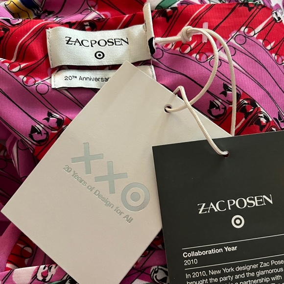 Zac Posen for Target Pink Graphic Design Maxi Dress - Picture 5 of 5